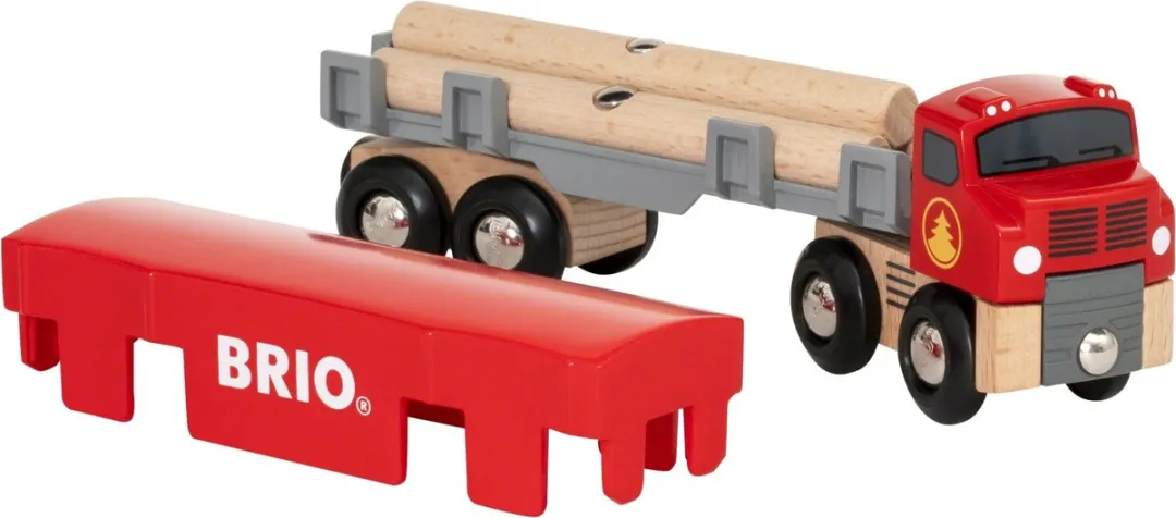 BRIO Houttransportvrachtwagen 33657 - Multicolor