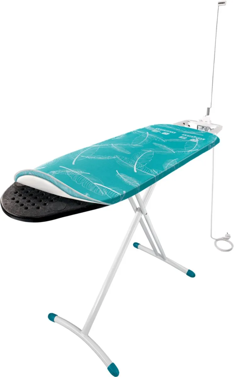 Leifheit Air Board M Solid Plus Strijkplank 120x38cm - Turquoise