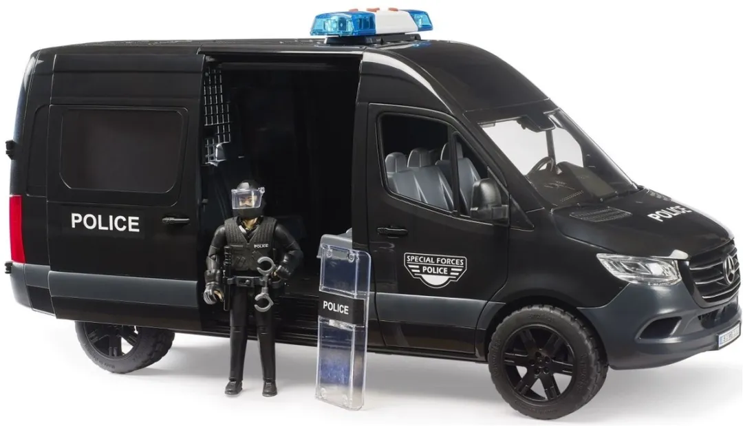 Bruder Mercedes-Benz Sprinter Police Special Force BF2685 - Zwart