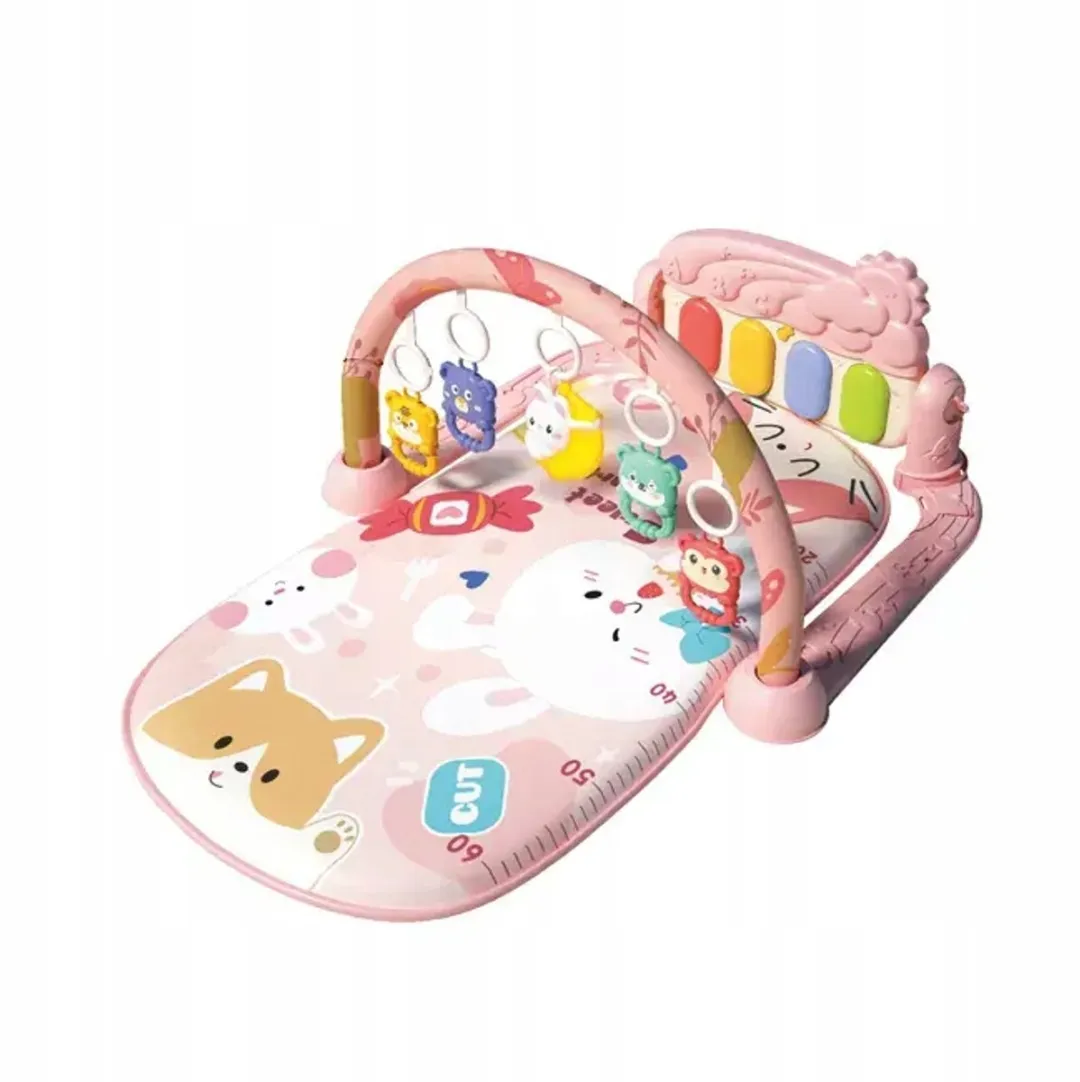 BSKToys - Interactieve Baby Speelmat - 3-in-1 met Pianomat - Vanaf 0 Maanden - Stimuleert Motoriek