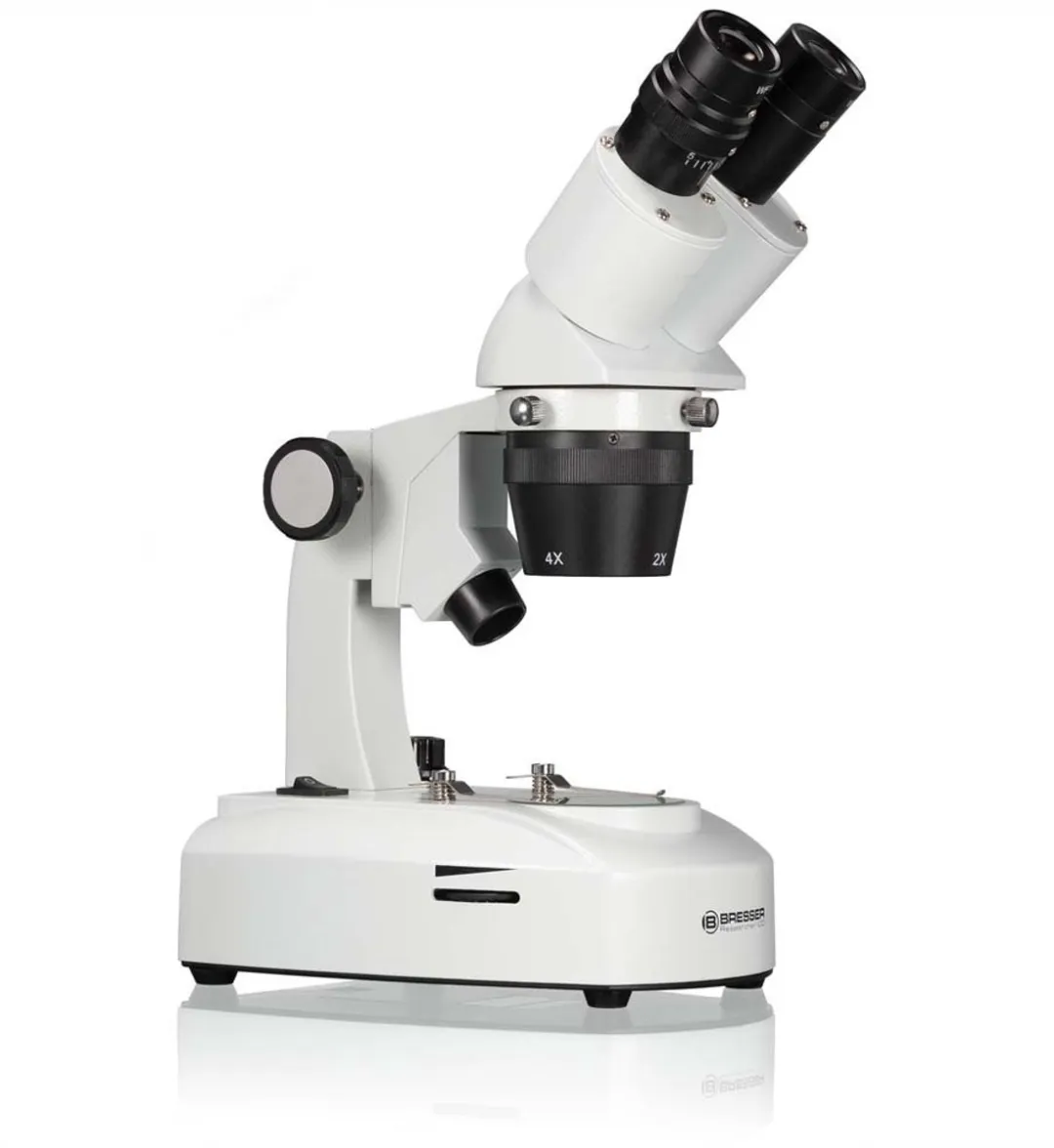 Bresser Researcher ICD Microscoop 20-80x - Wit/Zwart