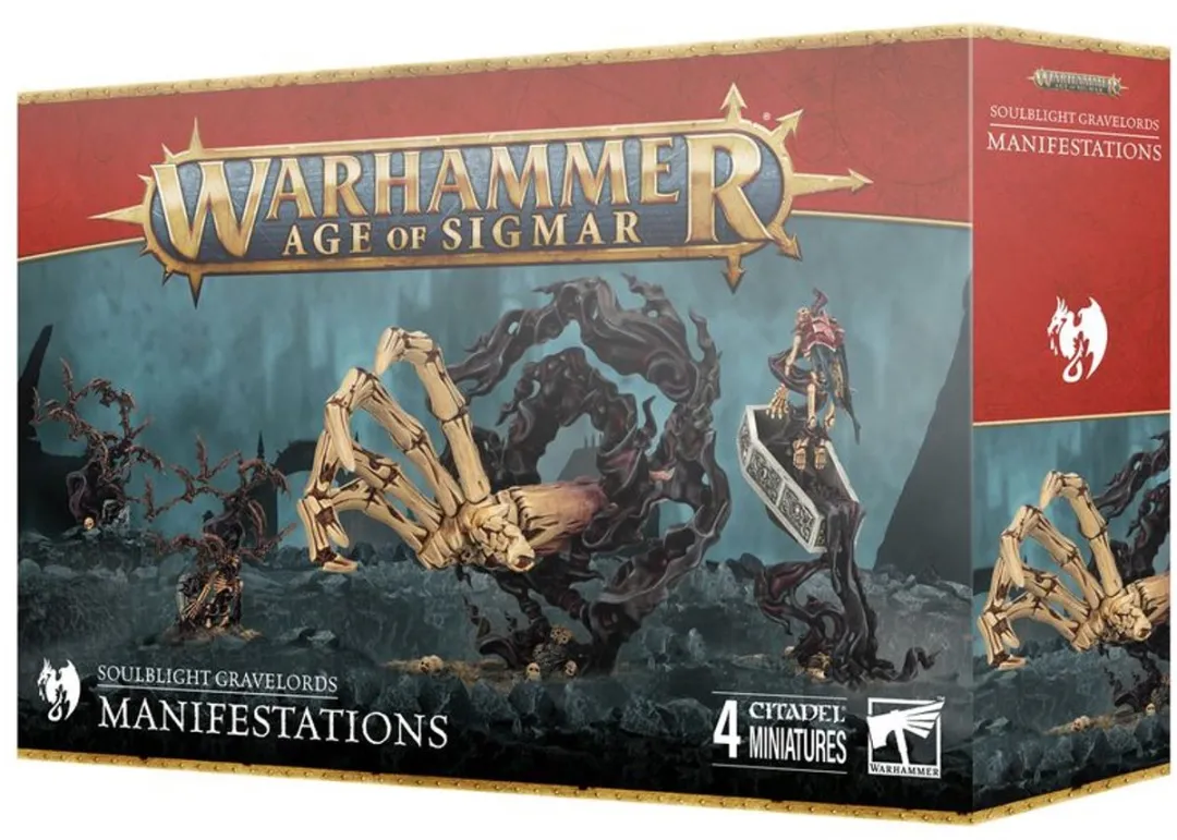 Games Workshop Warhammer Age of Sigma Soulblight Gravelords Manifestations 28 Stuks