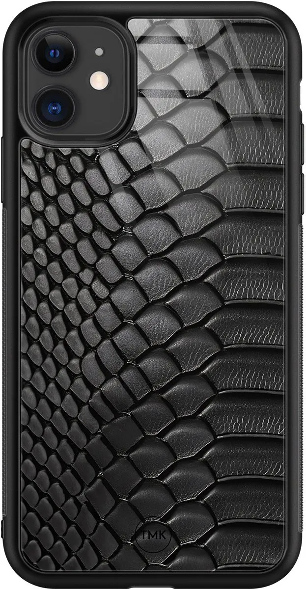 Casevibes iPhone 11 Hoesje Black Snake