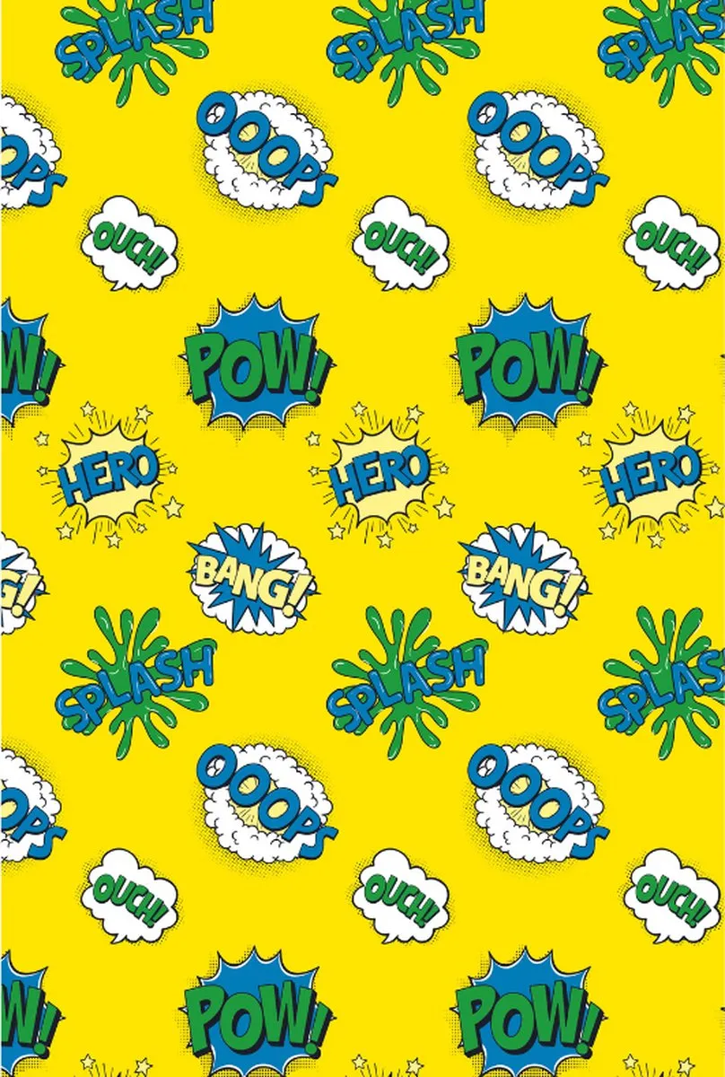 Decopatch Texture Cartoonsplash Hotfoil Papier A3