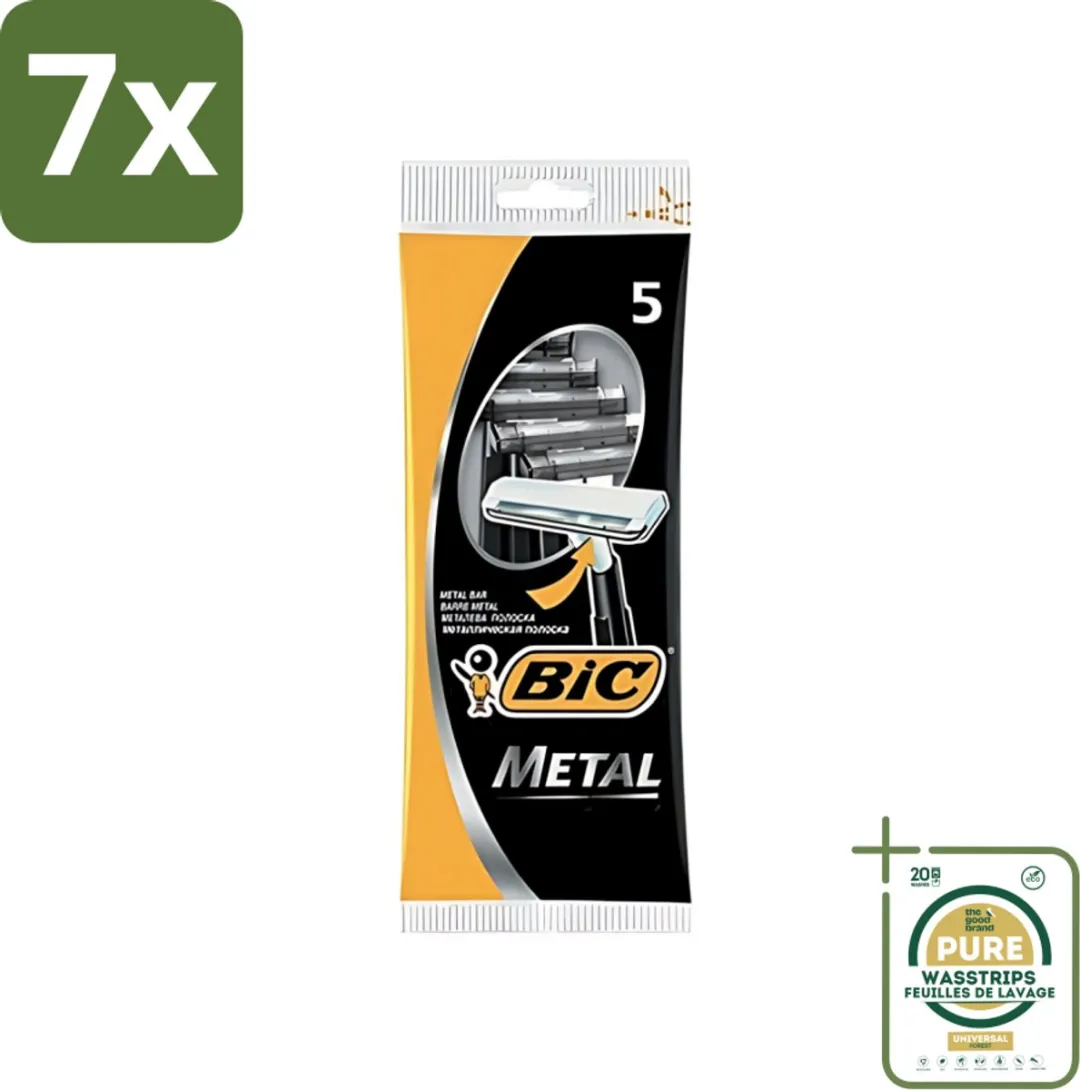 Bic Scheermesjes Metaal 5 Stuks