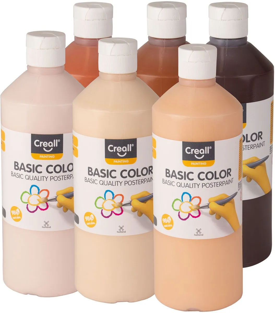 Creall Schoolverfset Kleuren van de Wereld 6x500ml