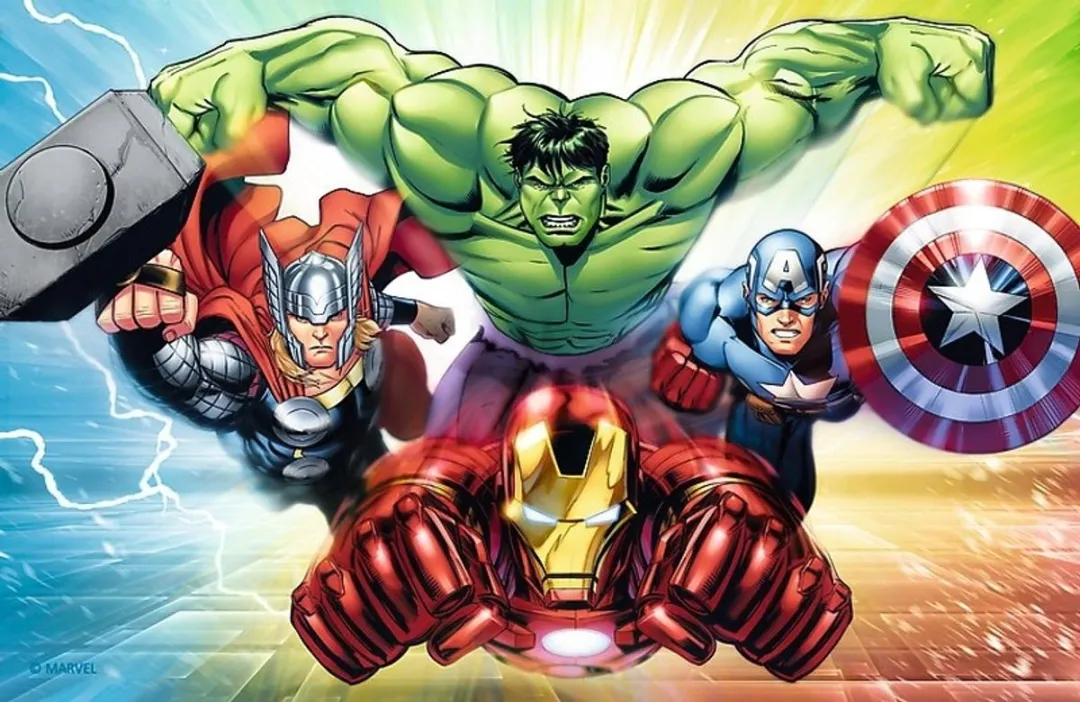 Trefl Avengers Mini Puzzel 54 Stukjes - Multicolor