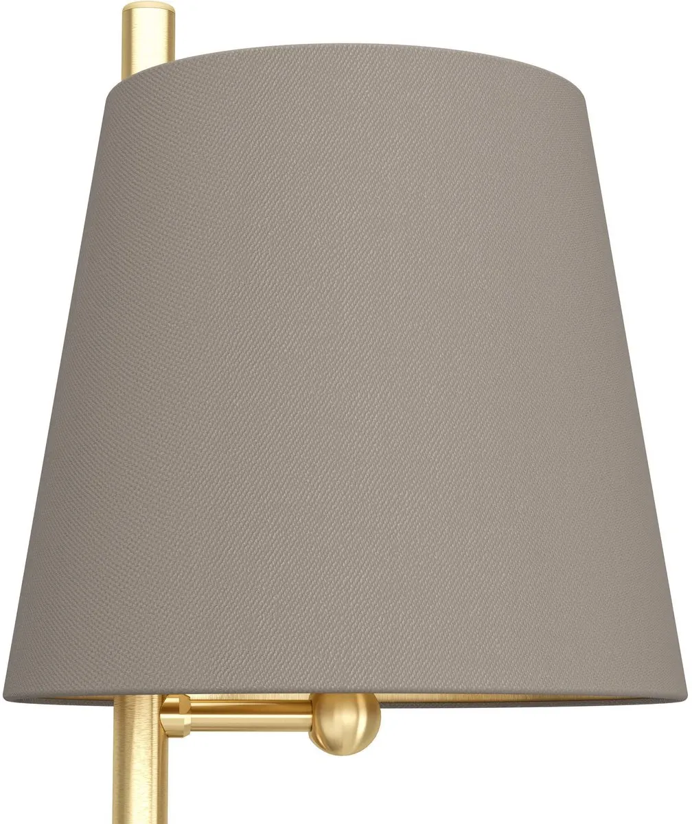 Eglo Almeida 2 Vloerlamp - Ø45cm - Goud/Grijs