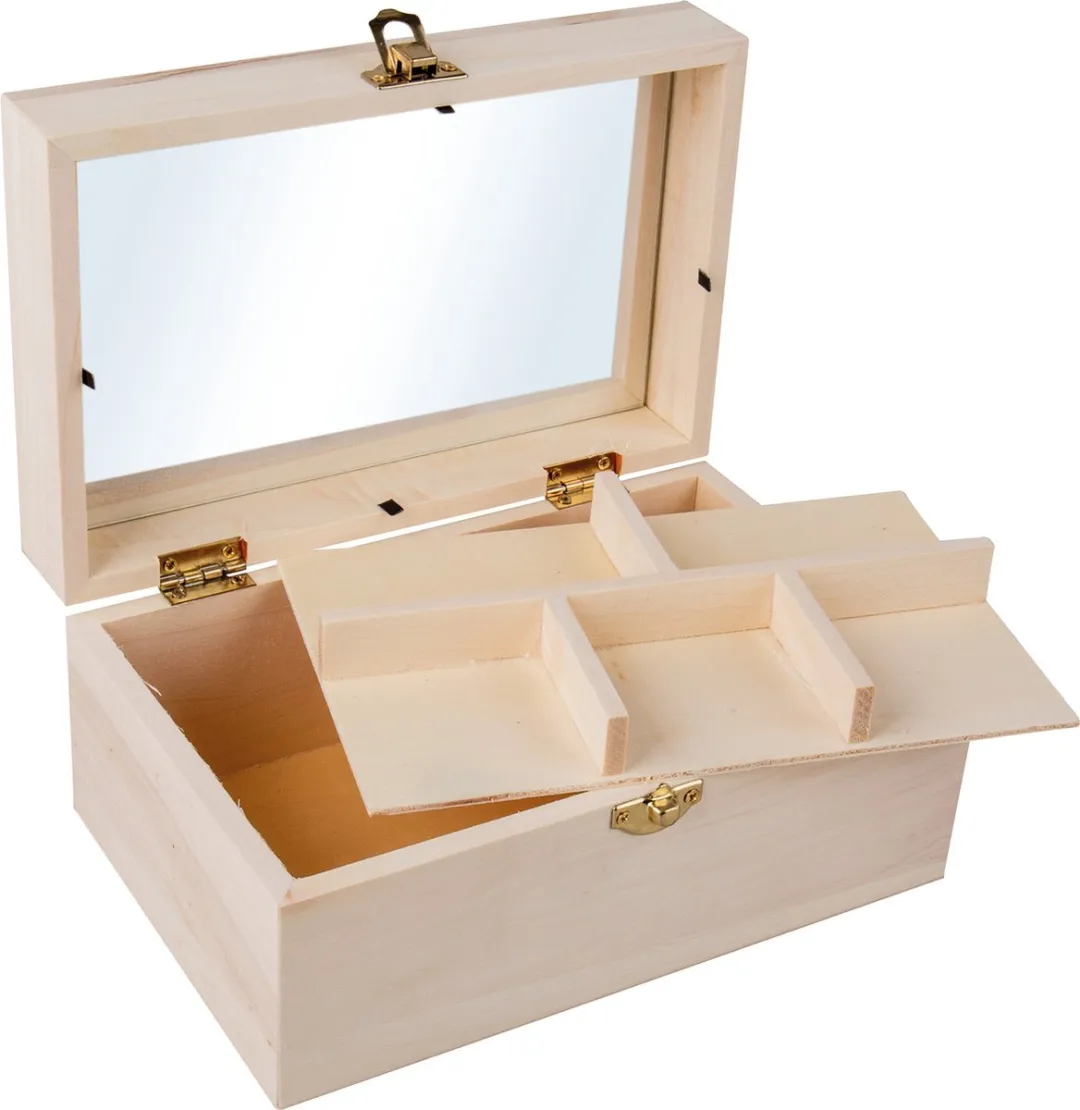 Rayher Hobby Opbergkistje Wit 20x13x9cm