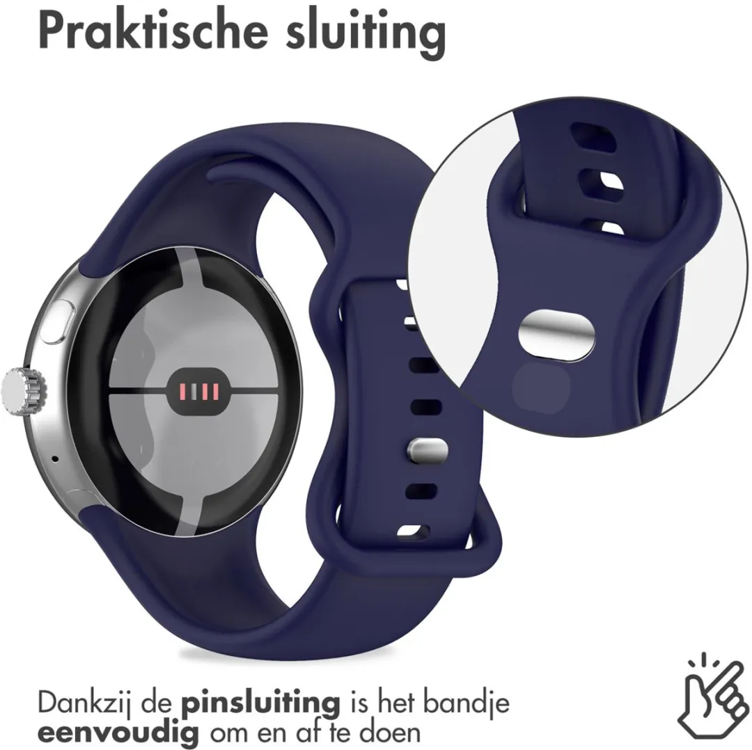 Imoshion Siliconen Bandje L - Donkerblauw 41mm