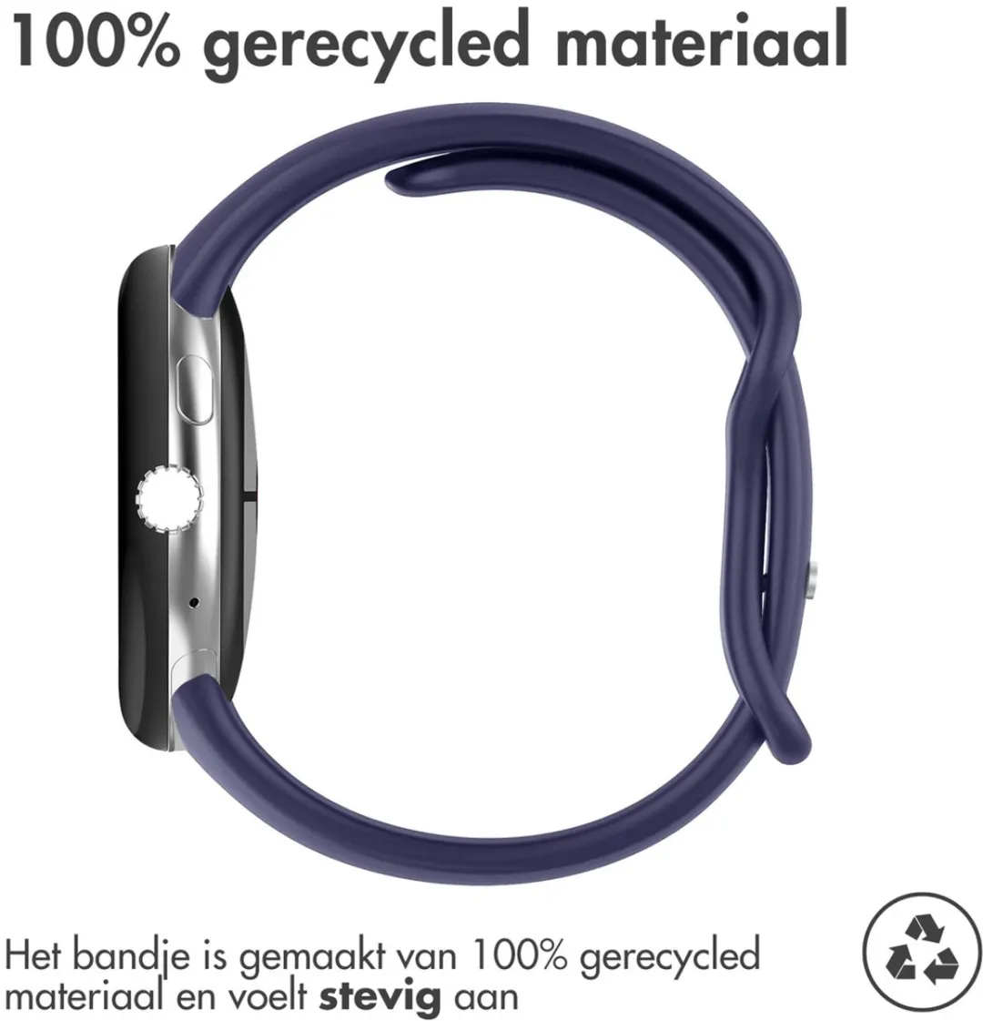 Imoshion Siliconen Bandje L - Donkerblauw 41mm