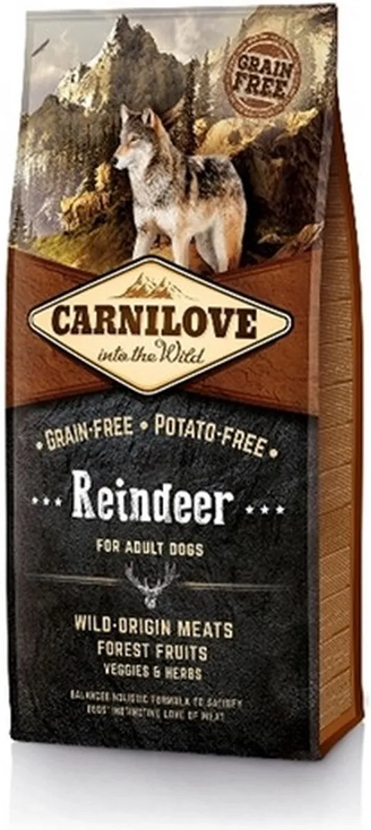 Carnilove Rendier Adult 12kg - 2 Stuks