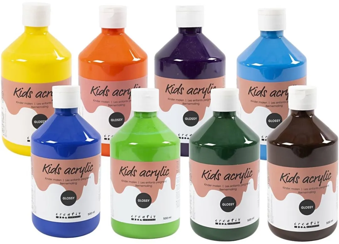 Creativ Company Glossy Acrylverfset 8x500ml