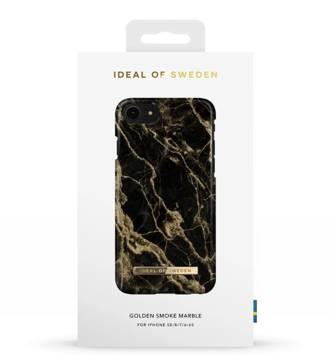 iDeal of Sweden iPhone 191 Fashion Case - Golden Smoke Marble - afbeelding 6 van 6