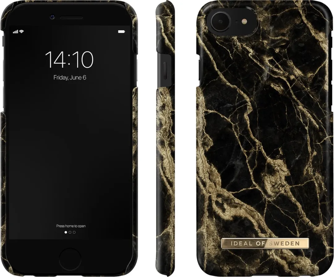 iDeal of Sweden iPhone 191 Fashion Case - Golden Smoke Marble