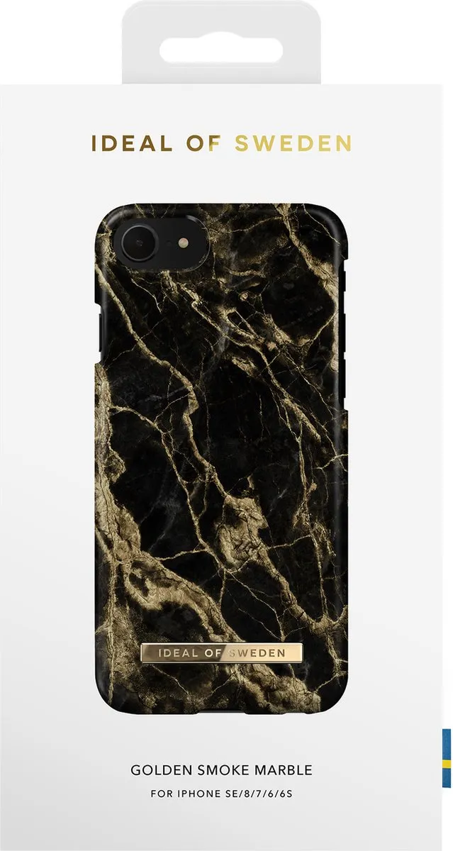 iDeal of Sweden iPhone 191 Fashion Case - Golden Smoke Marble