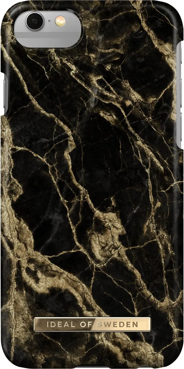 iDeal of Sweden iPhone 191 Fashion Case - Golden Smoke Marble