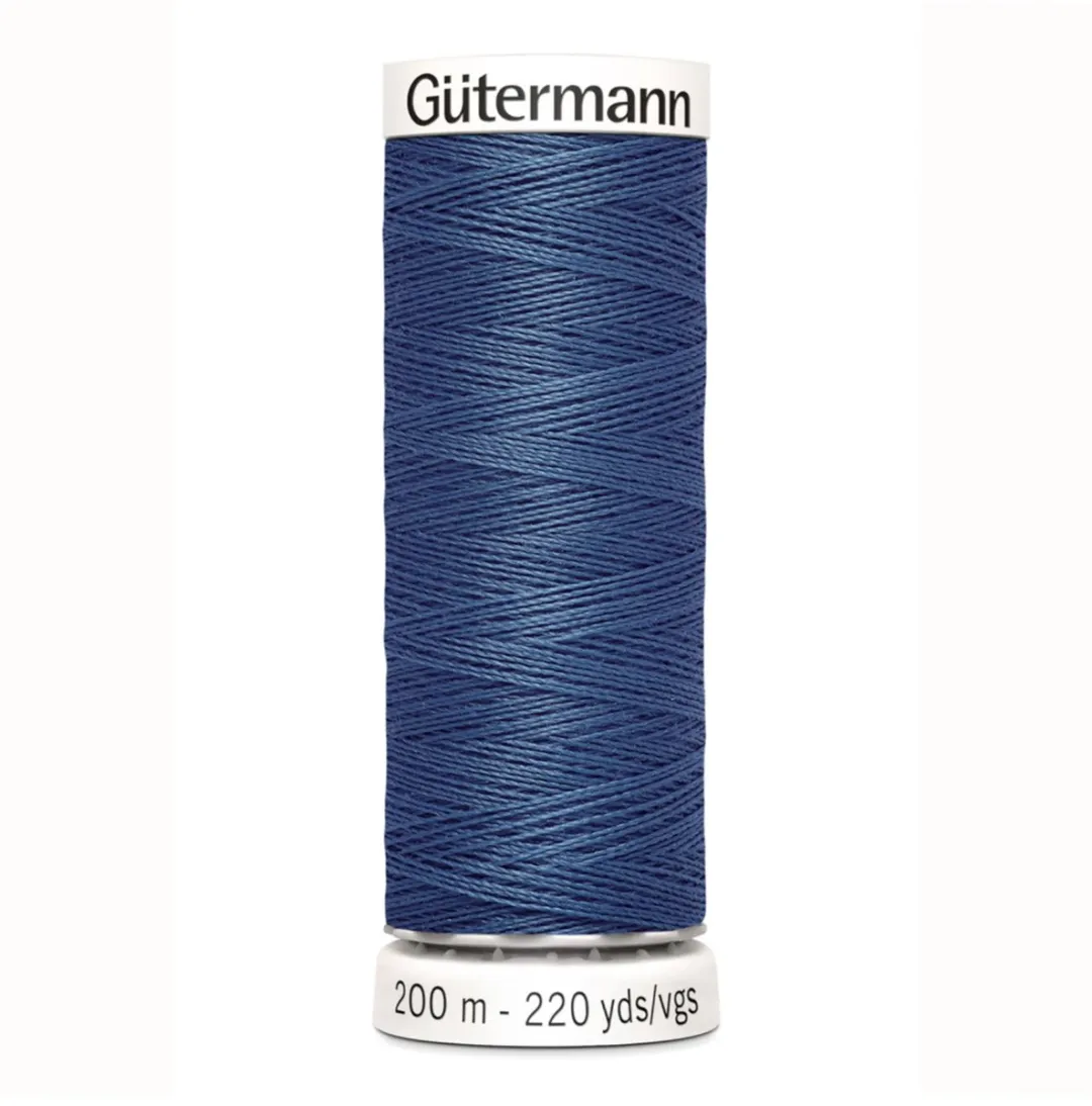 Gutermann Polyester Naaigaren 200m - Blauw
