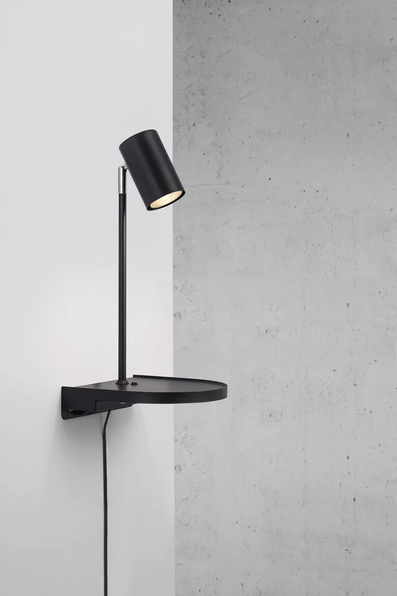 Nordlux Cody Wandlamp GU10 - Zwart