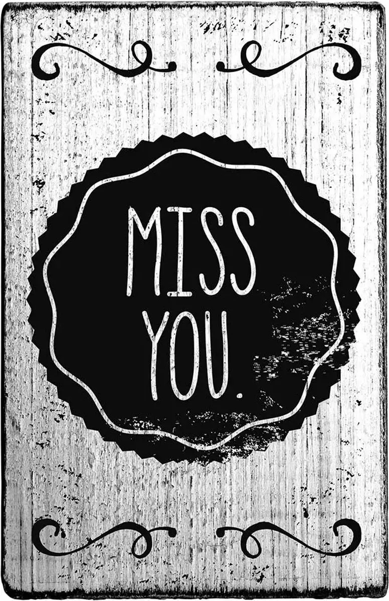 Colop Vintage Stempel Miss You