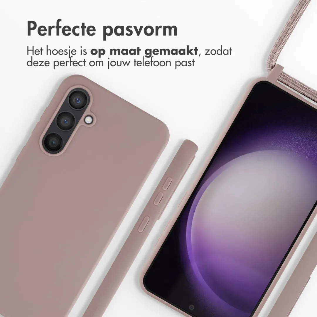 Imoshion Hoesje Samsung Galaxy S23 FE - Siliconen - Sand Pink - afbeelding 6 van 6