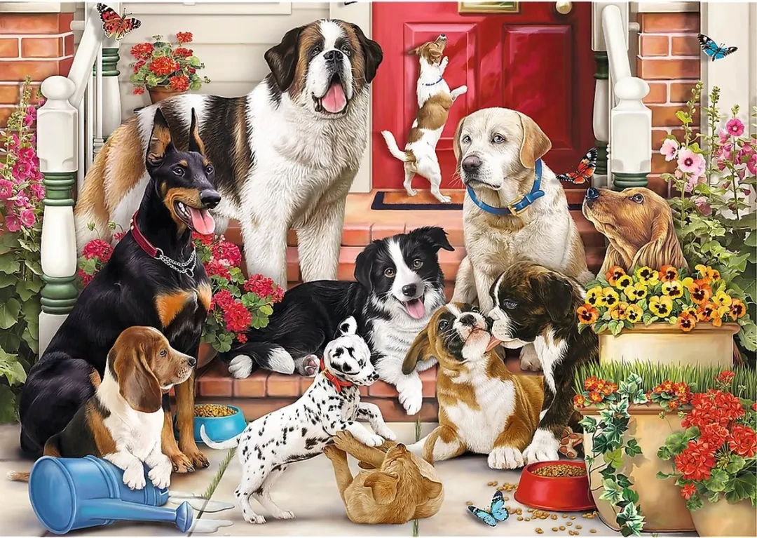 Trefl 1000HS Doggy Fun Puzzle