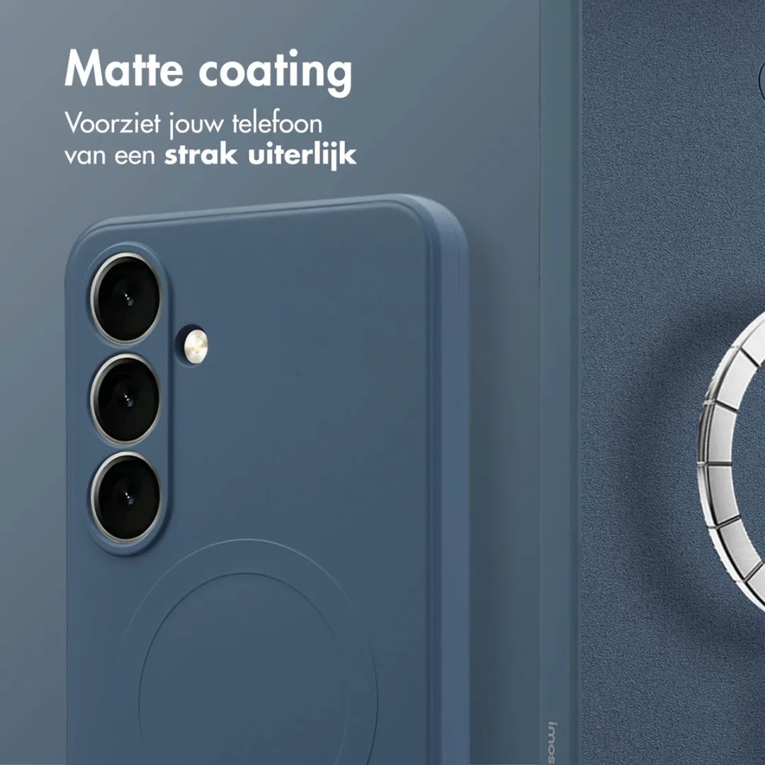 Imoshion Hoesje Samsung Galaxy S24 FE - Donkerblauw - MagSafe