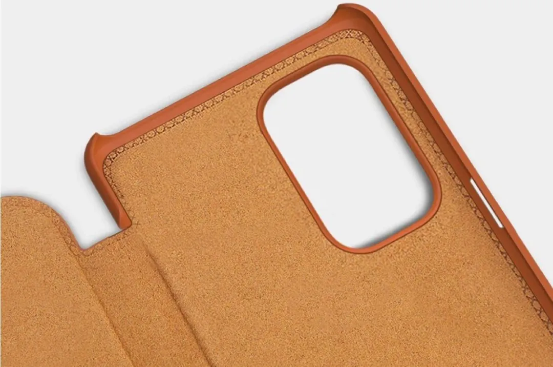 Nillkin Qin Series Book OnePlus 9 Pro Hoesje Wallet - Bruin - afbeelding 6 van 6