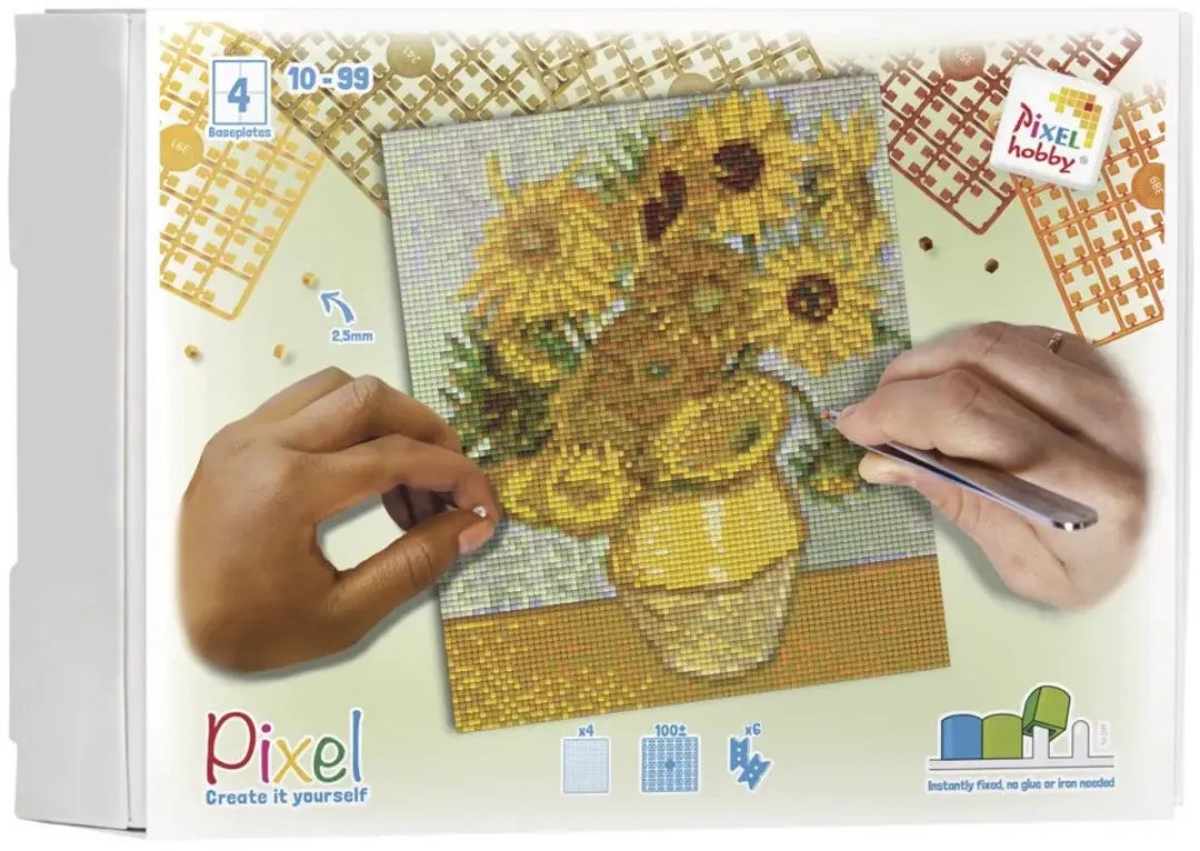 Pixelhobby Classic Zonnebloemen 20x25cm