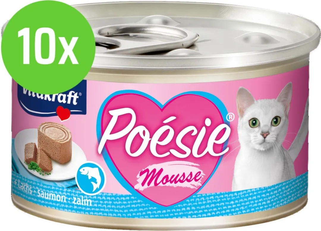 Vitakraft Poésie Zalm Mousse Kat