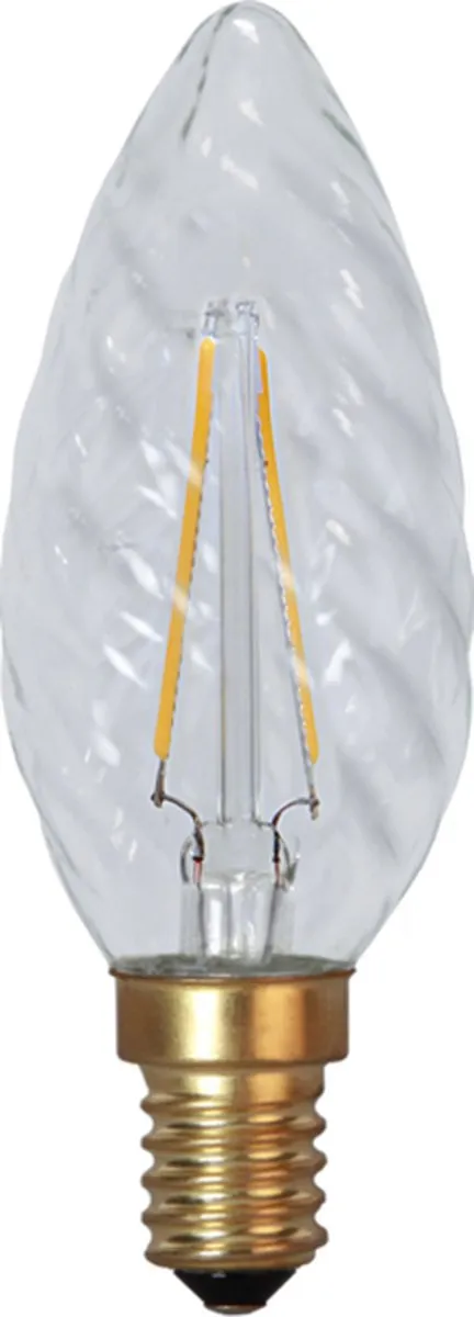 Star Trading Kaarslamp E14 1.5W Super Warm Wit