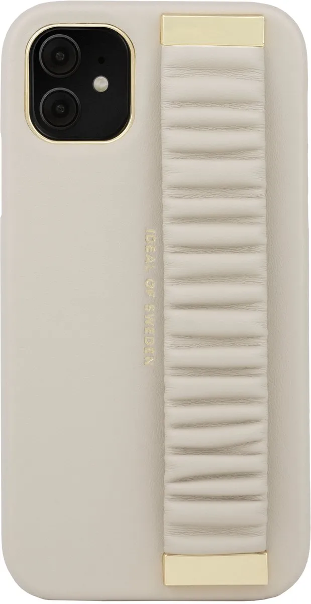 iDeal of Sweden Statement Case Top-Handle iPhone 11/XR - Ruffle Cream - 3 Pasjes - afbeelding 5 van 6