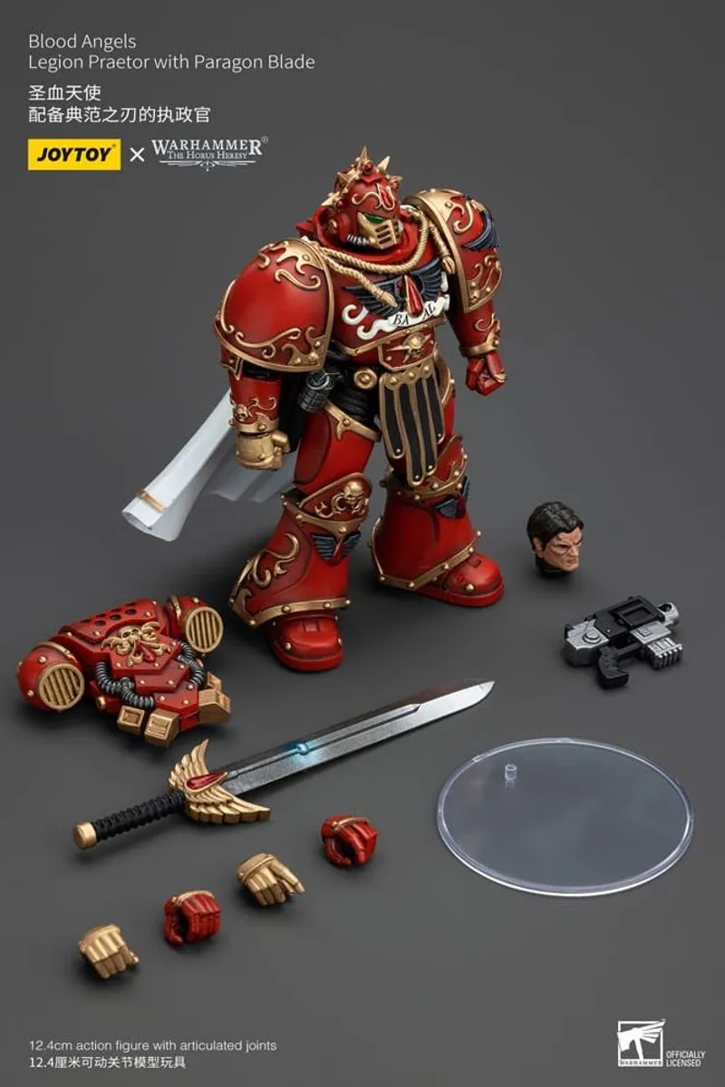 Joy Toy Warhammer The Horus Heresy Action Figuur 1/18 Blood Angels Praetor - JT00225 - Multi