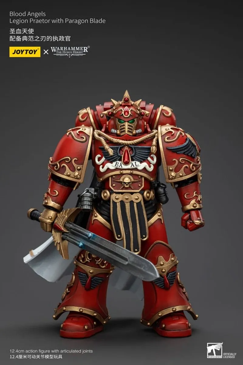 Joy Toy Warhammer The Horus Heresy Action Figuur 1/18 Blood Angels Praetor
