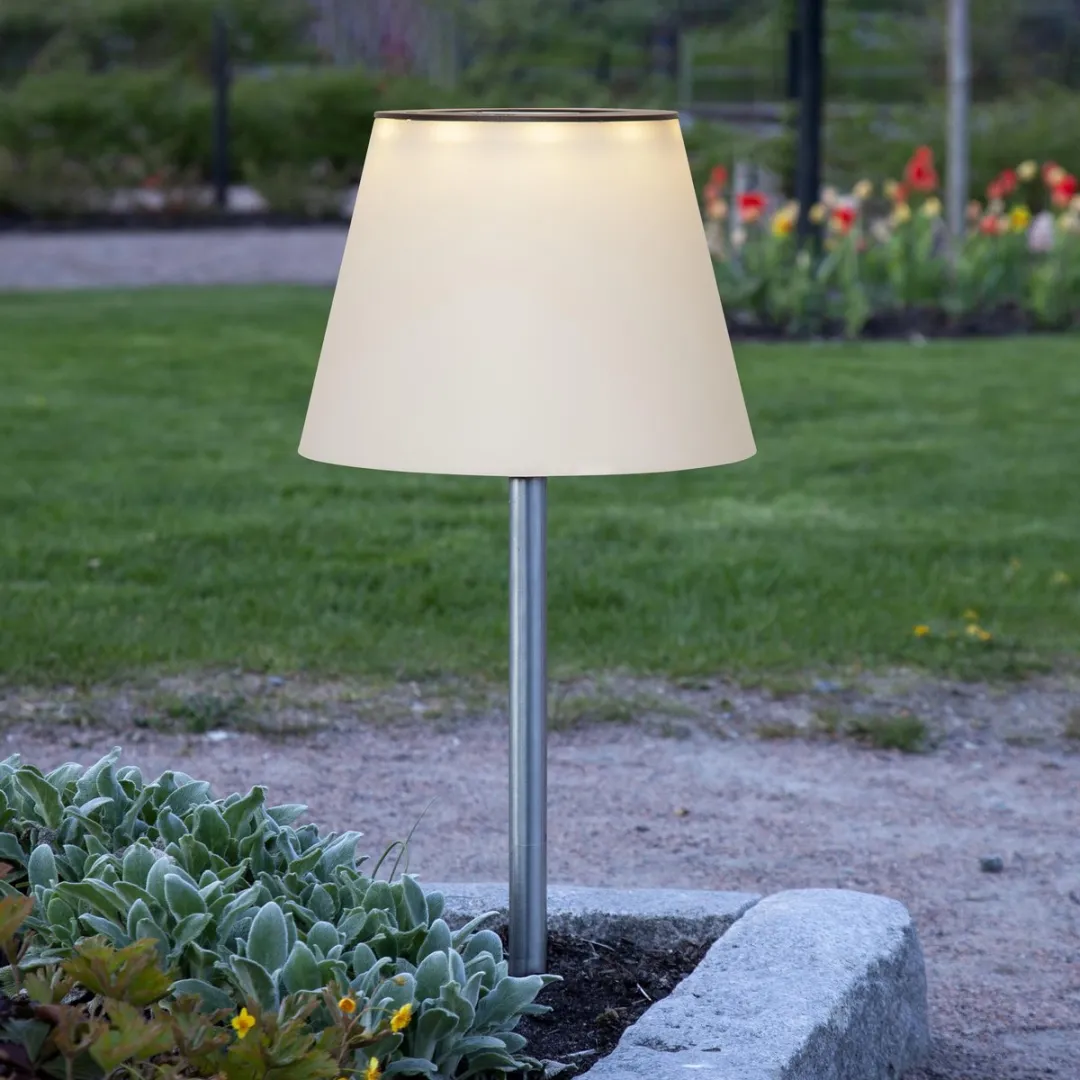 Star Trading Solini LED Zonne Tuinlamp - Wit