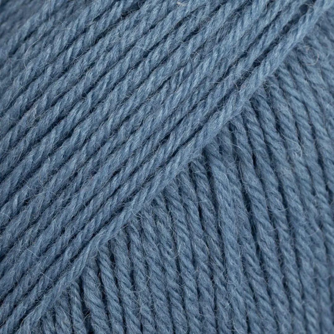 Drops Fabel Uni Colour 103 Grijsblauw Wol Garen