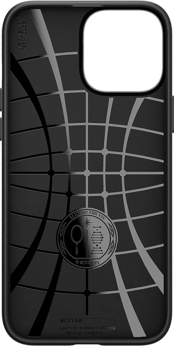 Spigen Liquid Air TPU Hoesje iPhone 13 Pro - Zwart