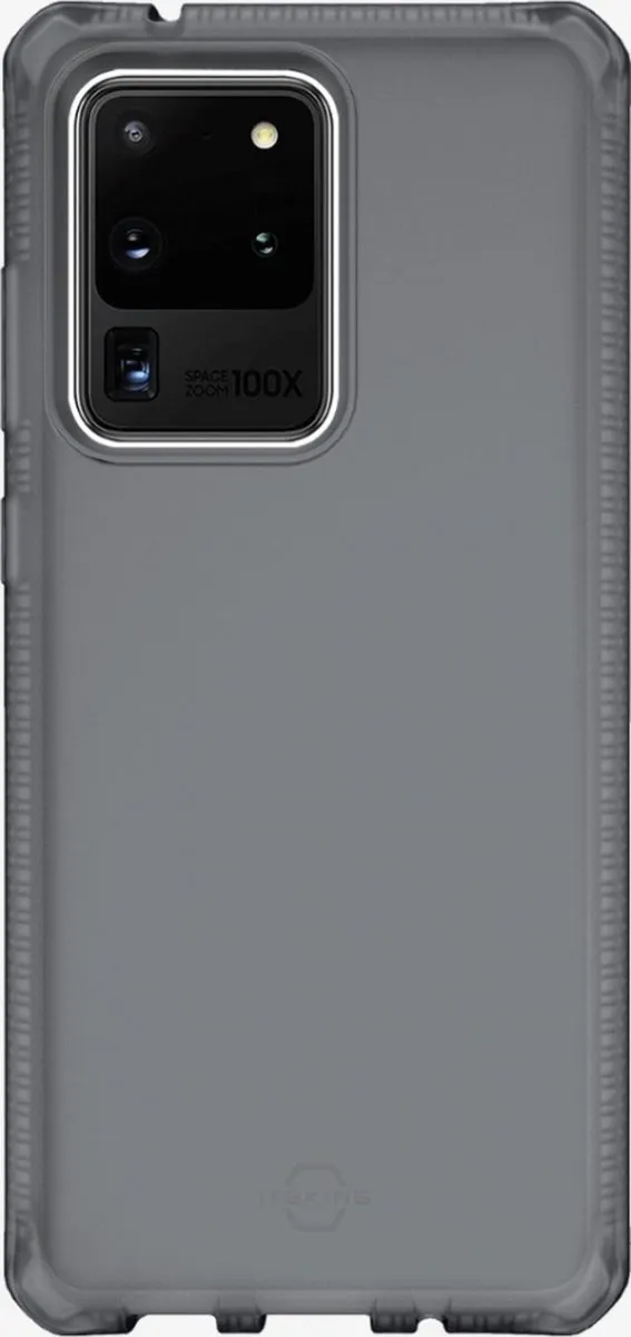 Itskins Spectrum Frost Cover Samsung Galaxy S20+ SG11-SPMFR-BLCK - Zwart - afbeelding 6 van 6