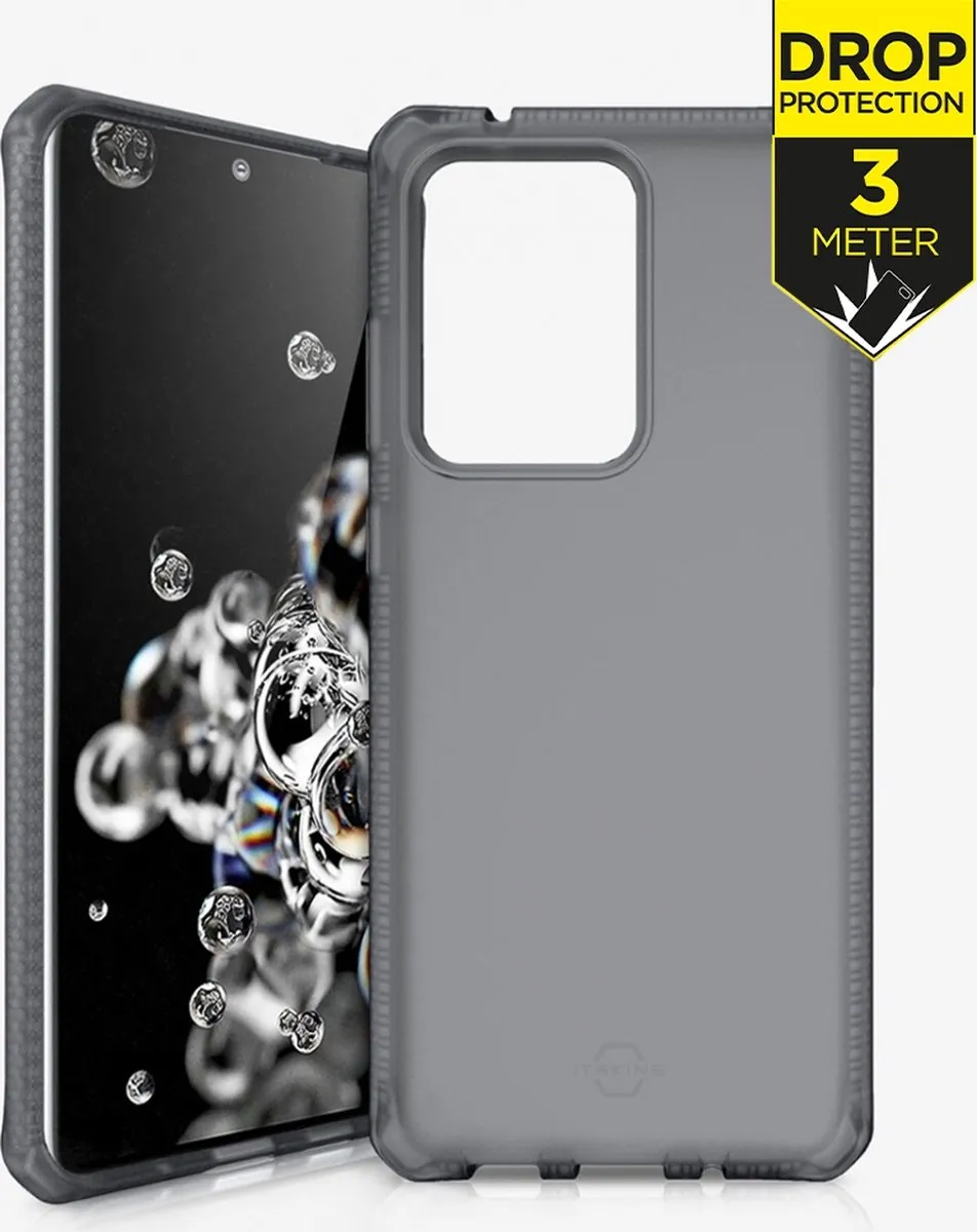 Itskins Spectrum Frost Cover Samsung Galaxy S20+ SG11-SPMFR-BLCK - Zwart