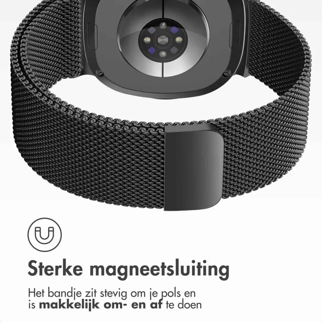 Imoshion Milanees Magnetisch Bandje Zwart - Samsung Galaxy Watch 8