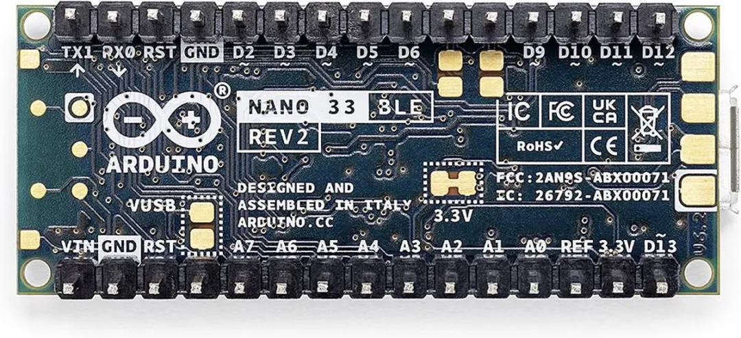 Arduino Nano 33 BLE Rev2 ABX00072 Board
