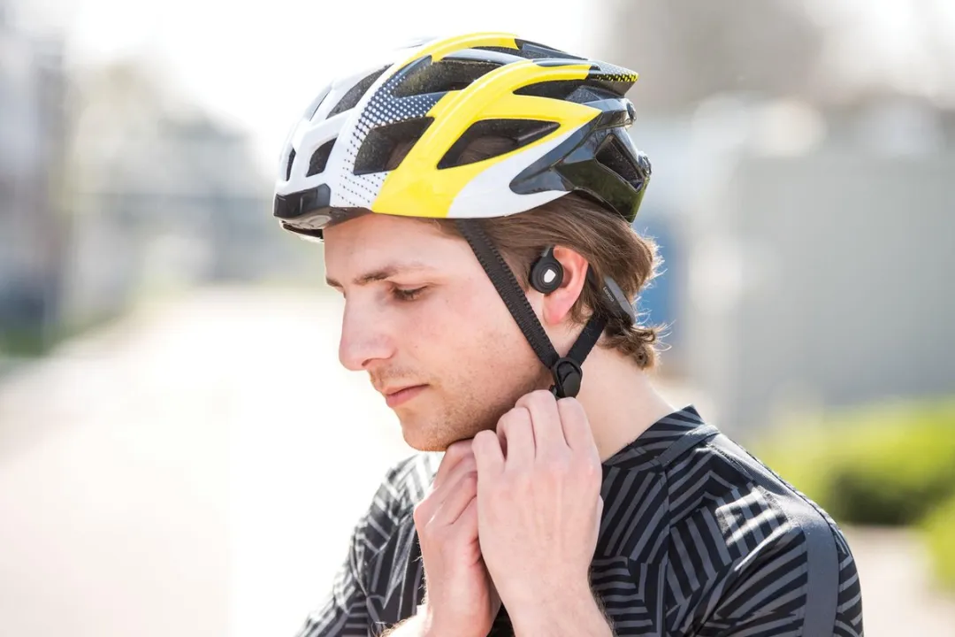 Lenco HBC-200 Bone Conduction Koptelefoon - Zwart-Grijs