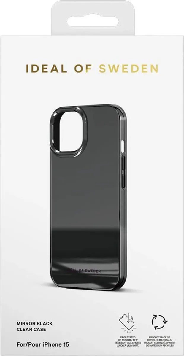 iDeal of Sweden iPhone 15 Mirror Case IDCLC-I2361-485 - Zwart
