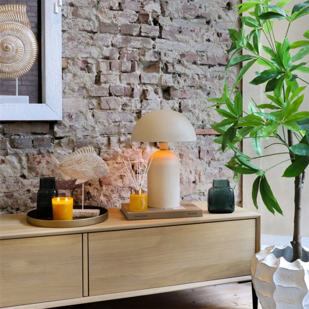 Countryfield Evie S Tafellamp - Cremé