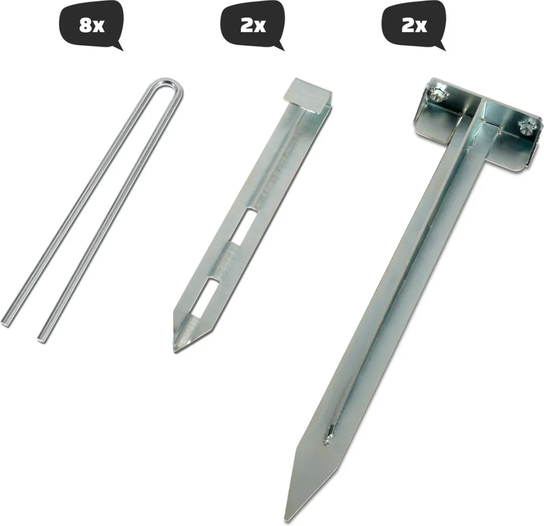 EXIT Toys Zwembadoverkapping ECO ø460cm - Transparant