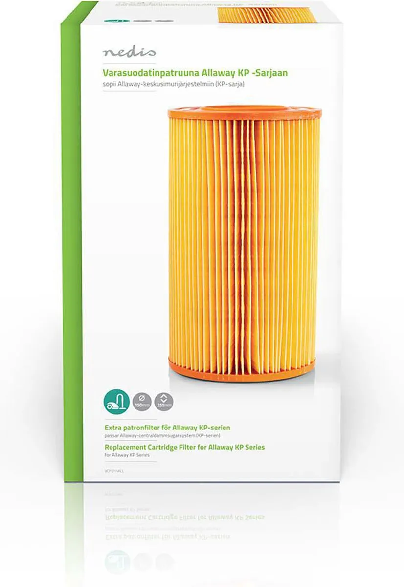 Nedis KP-Series Motorfilter VCFI211ALL - Geel
