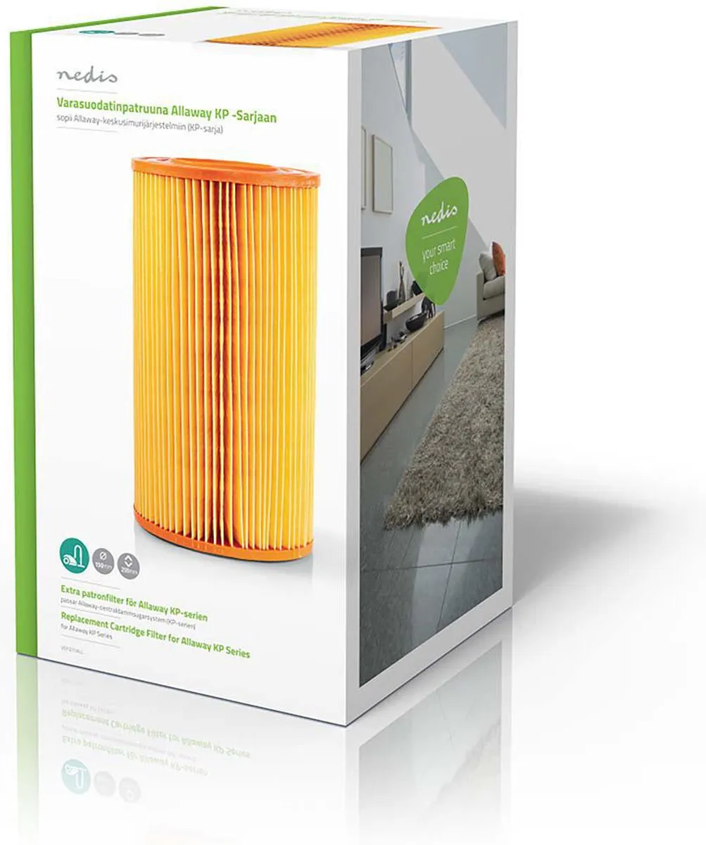Nedis KP-Series Motorfilter VCFI211ALL - Geel - afbeelding 6 van 6