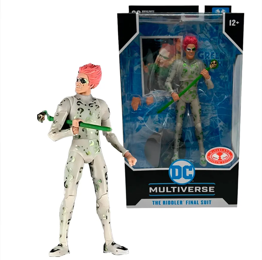 McFarlane Toys Batman Forever Riddler Final Suit Action Figure - MCF17642 - Multicolor