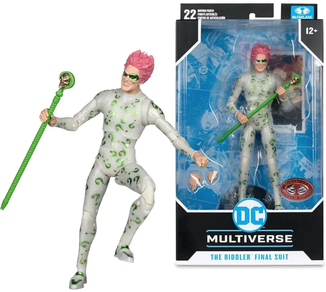 McFarlane Toys Batman Forever Riddler Final Suit Action Figure