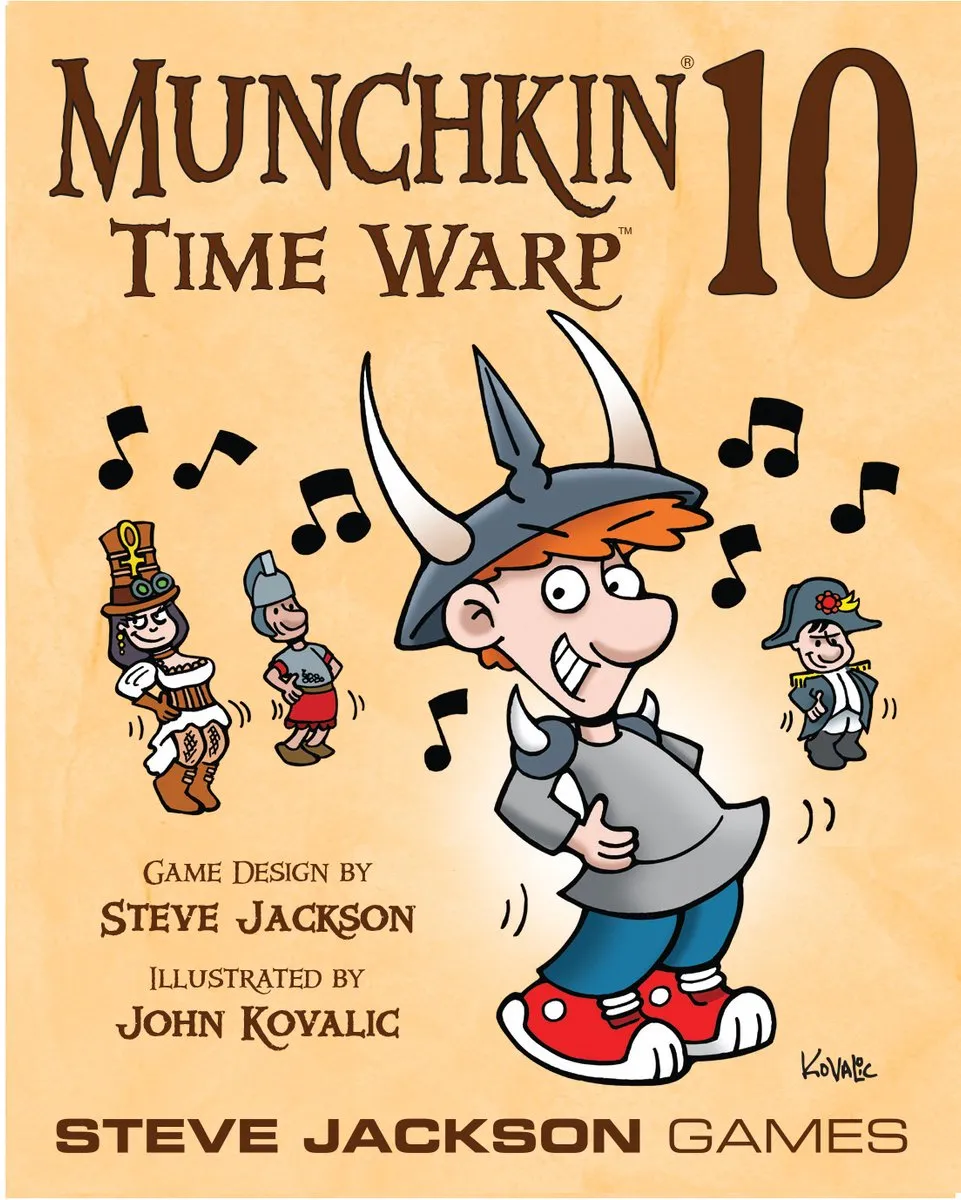 Steve Jackson Games Munchkin 10 Time Warp Uitbreiding - 6 Spelers